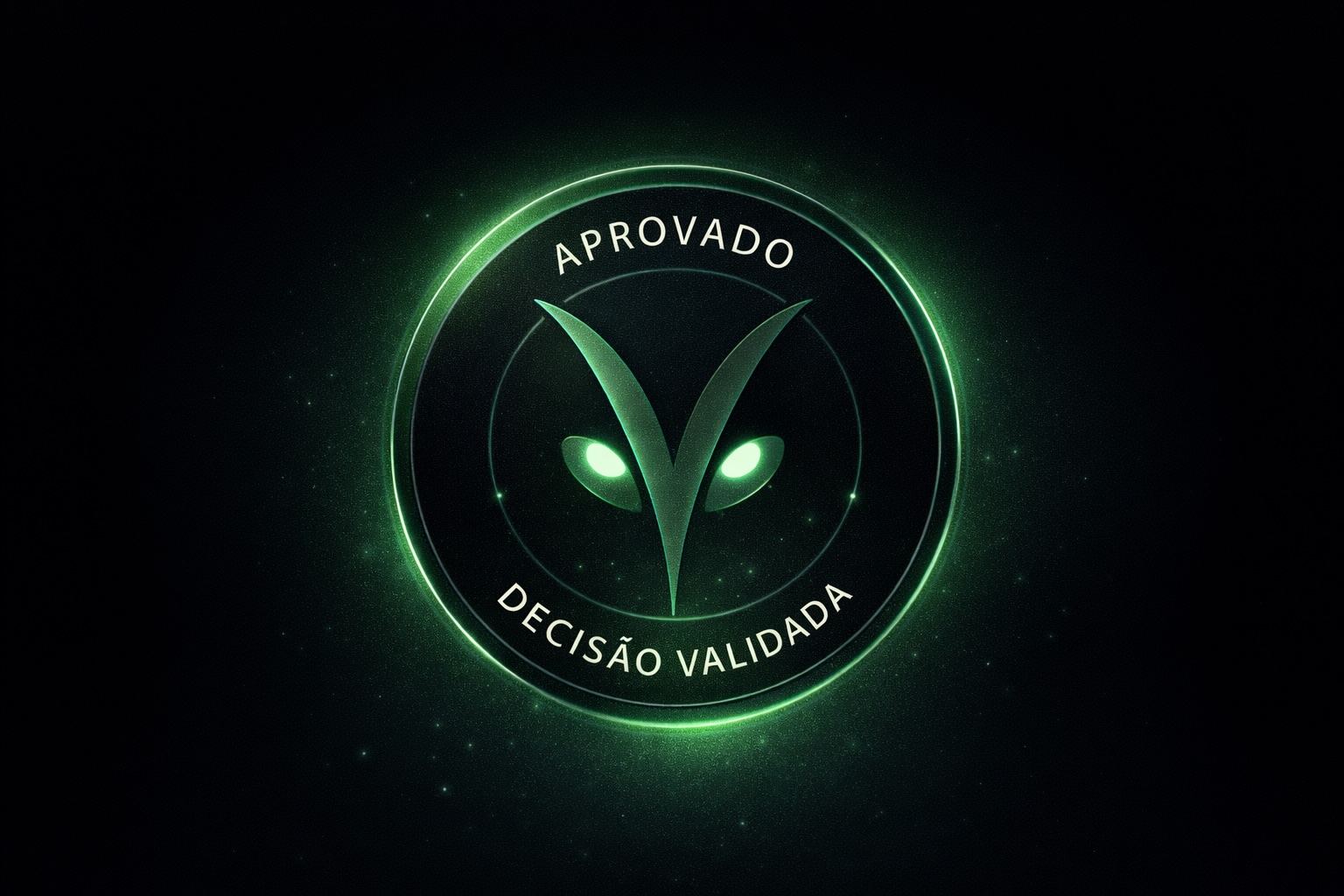 Card de decisão do Peryto com status de aprovação